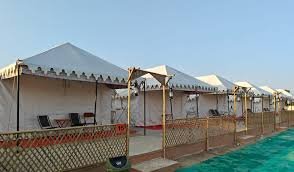  Statue of Unity Tent City 1